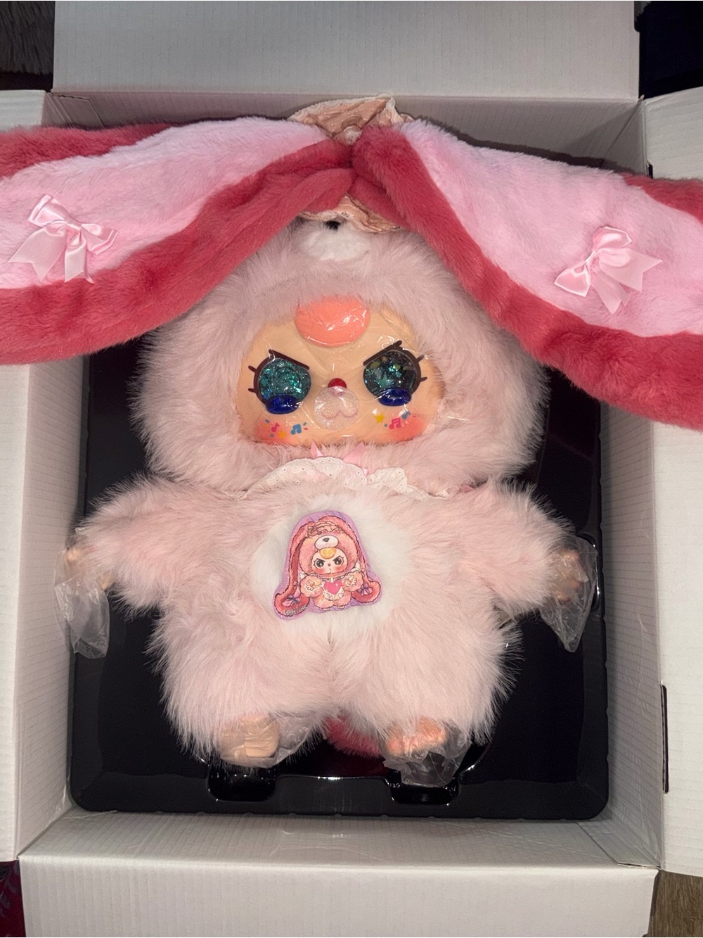 Baby Three AI 800% Softie Rabbit Pink Bunny Oversized BB3 Plush